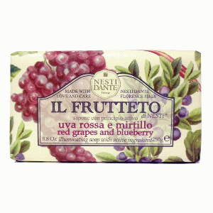 Nesti Dante - Il Frutteto: Rode Druiven & Bosbessen zeep 250 gr