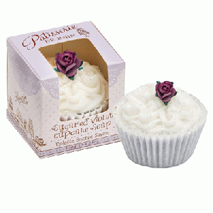 Cupcake Soap Sugared Violet 120 gr