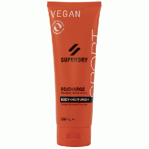 Superdry Sport RE:charge body & hair wash 250 ml