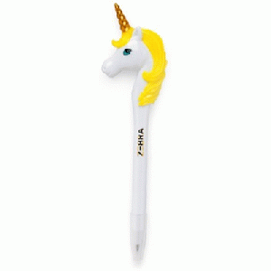 Zebra Trends - Unicorn Pen geel