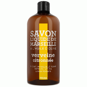 Compagnie de Provence - Savon de Marseille vloeibare handzeep Terra Verveine Citronnée 1 liter navulling