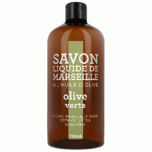 Compagnie de Provence - Savon de Marseille vloeibare handzeep Terra Olive Verte 1 liter navulling