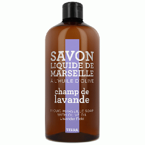 Compagnie de Provence - Savon de Marseille vloeibare handzeep Terra Champ de Lavande 1 liter navulling