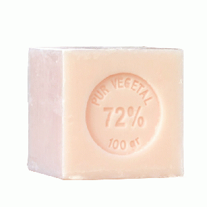 Savon de Marseille Mini Cube Rose 100 gr