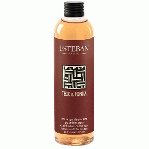 Esteban Classic Teck & Tonka navulling geurdiffuser 250 ml