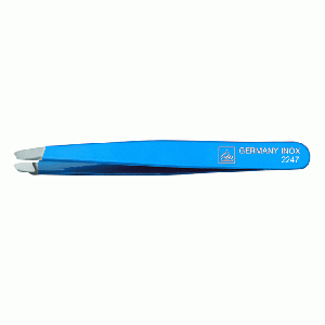 Erbe Soft-Touch Pincet 9,5 cm blauw