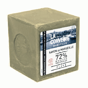 La Corvette - Savon de Marseille Cube Olive 300 gr (biologisch)