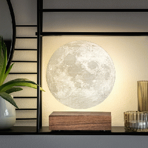 Smart Moon Lamp Walnut