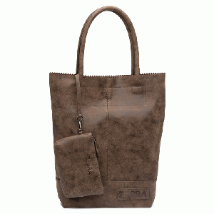 Zebra Natural Shopper Brown