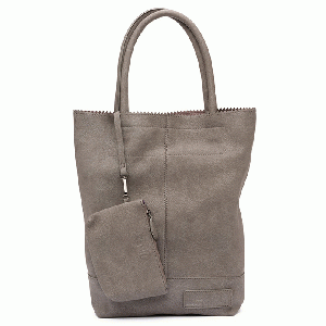 Zebra Natural Shopper Grey