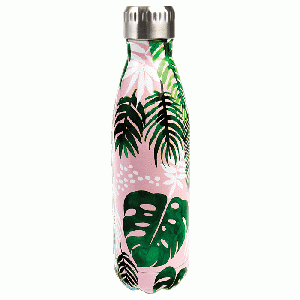 Rex London - Tropical Palm drinkfles RVS 500 ml