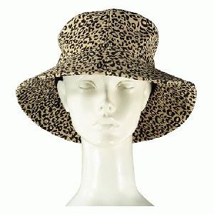 Sarlini - Bucket Hat Leopard beige