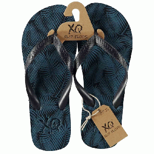 XQ Footwear - Flip Flops Teenslippers Heren navy - maat 44