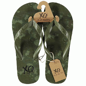 XQ Footwear - Flip Flops Teenslippers Heren army green - maat 41