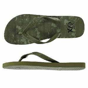 XQ Footwear - Flip Flops Teenslippers Heren army green - maat 41