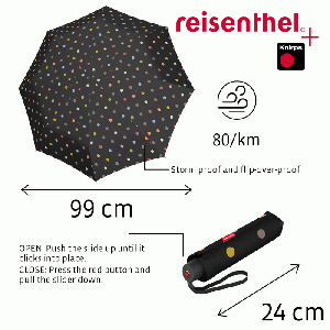 Umbrella Pocket Classic opvouwbare paraplu - Dots