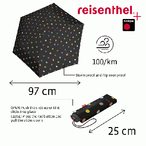 Umbrella Pocket Mini opvouwbare paraplu - Dots