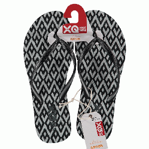 XQ Footwear - Flip Flops Teenslippers Dames zigzag - maat 37