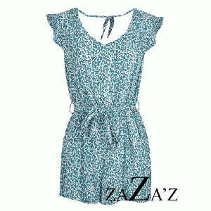 Zaza'z - Playsuit petrol - maat M