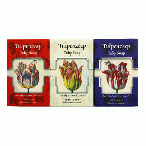 Museum Editions - Zeepset Tulpenzeep 3 x 80 gram