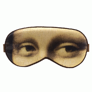 Museum Editions - Slaapmasker Leonardo Da Vinci - Mona Lisa