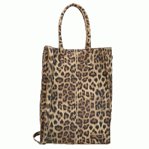 Zebra Trends - Zebra Natural Bag Rosa XL Leopard Suedine