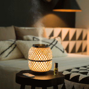 Esteban Mist Diffuser Bamboo & Light Edition