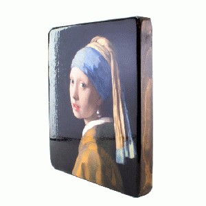 Museum Editions - Meesters-op-hout Vermeer - Meisje met de Parel