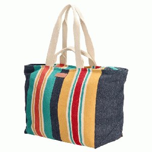 Strandtas Multi Stripes