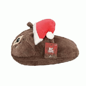 Voetenwarmer Giant Home Slipper Kerstbeer