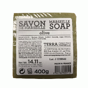 Savon de Marseille Cube Olive Terra 400 gr