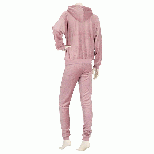 Huispak dames Effen oud roze - maat L/XL