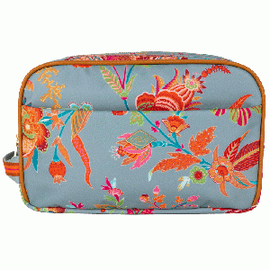 Oilily - Chloe Pocket Cosmetic Bag - Light Blue