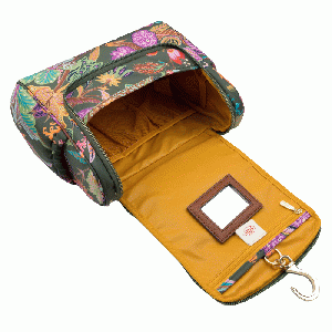 Cathy Travel Kit with Hook - Forrest Green