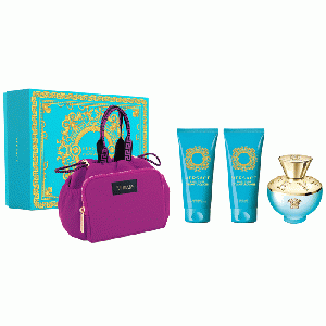 Versace pour Femme Dylan Turquoise 100 ml + make-up tas geschenkset