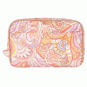 Oilily - Chloe Pocket Cosmetic Bag - Sand Dollar