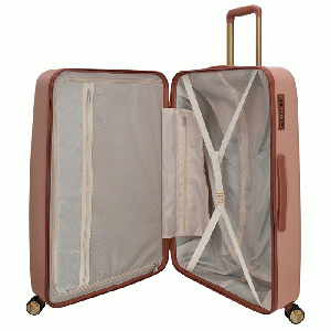 Charm London Travel Trolley Koffer L - Roze