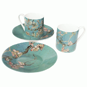 Museum Editions - Espresso set Van Gogh - Amandelbloesem