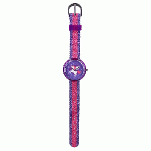 Prêt Horloge Kids Time Unicorn paars