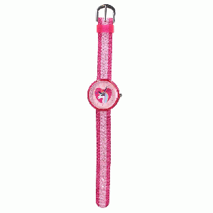 Prêt Horloge Kids Time Unicorn roze