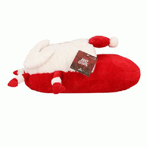 Voetenwarmer Giant Home Slipper Kerstman