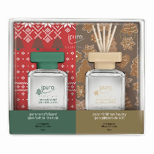 Geurdiffuser Ipuro Santa's Forest & Christmas Bakery 2 x 50 ml geschenkset