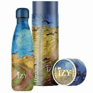 IZY Bottles - Van Gogh - Korenveld drinkfles RVS 500 ml