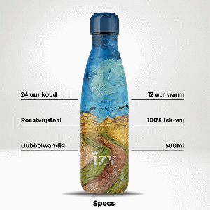 Van Gogh - Korenveld drinkfles RVS 500 ml