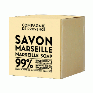 Savon de Marseille Cube Blanc 400 gr