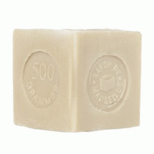 La Corvette - Savon de Marseille Cube Blanc 500 gr (biologisch)