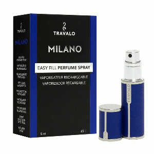 Travalo Milano HD navulbare tasverstuiver 5 ml blauw