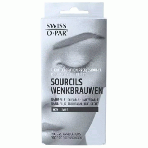 Swiss O-Par wenkbrauw- en wimperverf zwart