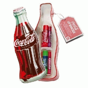 Coca Cola Vintage Bottle Lipbalm Set