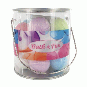 Bath & Fun 12 badbruisballen à 40 gr in emmertje